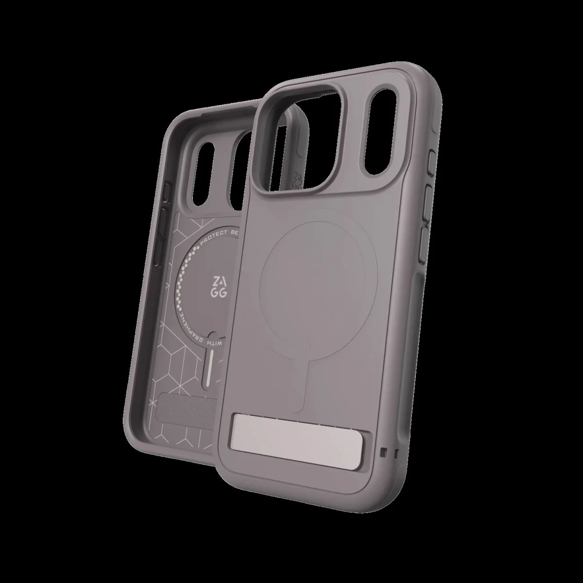 Case Sedona Snap with Kickstand for Apple iPhone 18 Pro Max / 17 Pro Max - Robust Gray