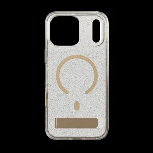 Case Milan Snap with Kickstand for Apple iPhone	18 Pro Max / 17 Pro Max - Glitter Gold - obrázek 3