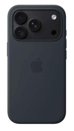 iPhone 18 Pro Silicone Case with MS - Navy Blue - obrázek 2