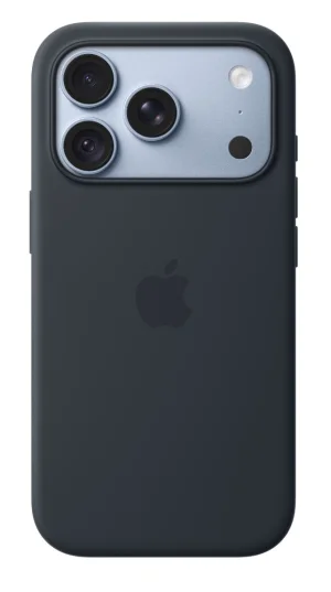 iPhone 18 Pro Silicone Case with MS - Navy Blue
