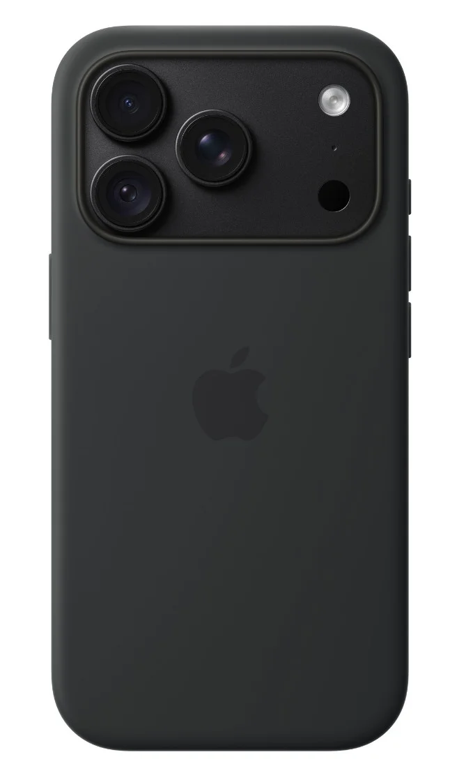 iPhone 18 Pro Silicone Case with MS - Black