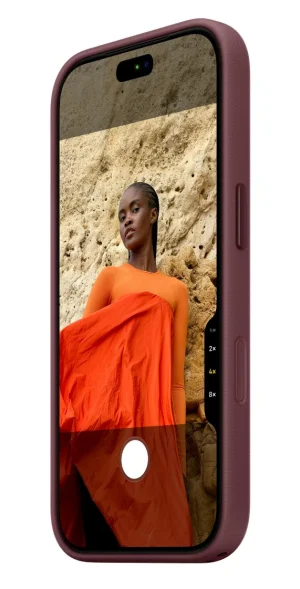 iPhone 18 Pro TechWoven Case with MS - Burgundy - obrázek 4