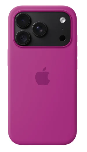 iPhone 18 Pro Silicone Case with MS - Magenta - obrázek 5