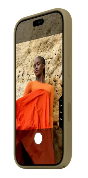 iPhone 18 Pro Silicone Case with MS - Olive - obrázek 5