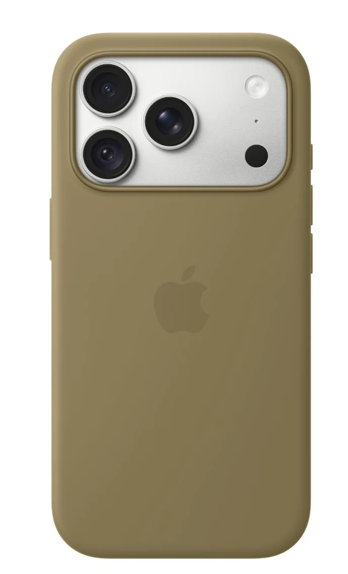 iPhone 18 Pro Silicone Case with MS - Olive