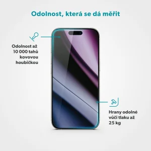 Epico Privacy AntiReflective Glass 3D iPhone 18 Pro Max - obrázek 4