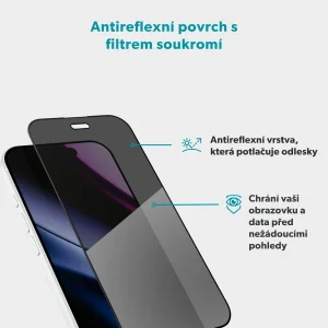 Epico Privacy AntiReflective Glass 3D iPhone 18 Pro Max - obrázek 5