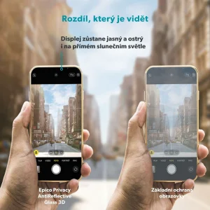 Epico Privacy AntiReflective Glass 3D iPhone 18 Pro - obrázek 6