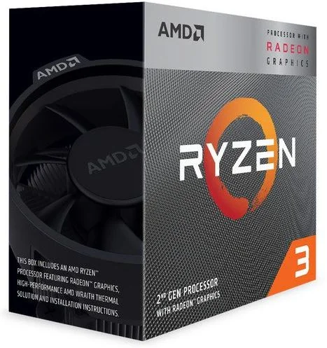 CPU AMD Ryzen 3 3200G 4core (3,6GHz, AM4)