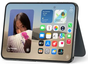 iPhone Duo Folio with Kickstand - Navy Blue - obrázek 5