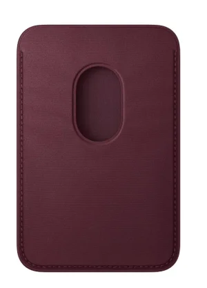 iPhone FineWoven Wallet with MS - Burgundy - obrázek 2