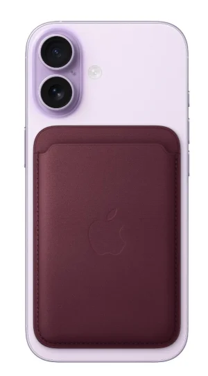 iPhone FineWoven Wallet with MS - Burgundy - obrázek 3