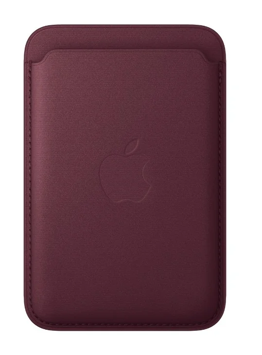 iPhone FineWoven Wallet with MS - Burgundy
