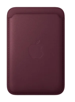 iPhone FineWoven Wallet with MS - Burgundy