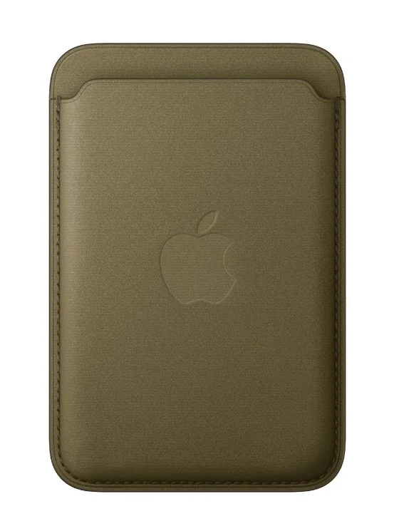 iPhone FineWoven Wallet with MS - Dark Olive