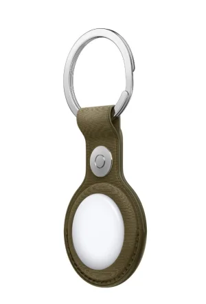 AirTag FineWoven Key Ring - Dark Olive - obrázek 2