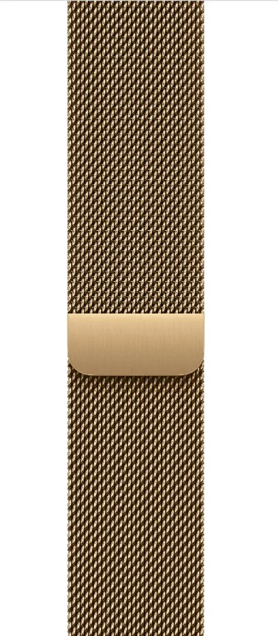 Watch Acc/46/Radiant Gold Milanese Loop - M/L