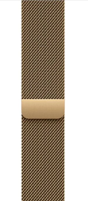 Watch Acc/46/Radiant Gold Milanese Loop - M/L