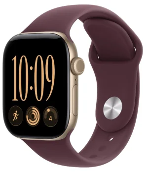 Watch Acc/42/Burgundy Sport Band - M/L - obrázek 2