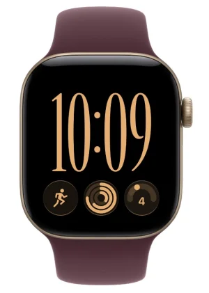 Watch Acc/42/Burgundy Sport Band - M/L - obrázek 3