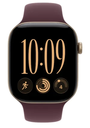 Watch Acc/46/Burgundy Sport Band - S/M - obrázek 3