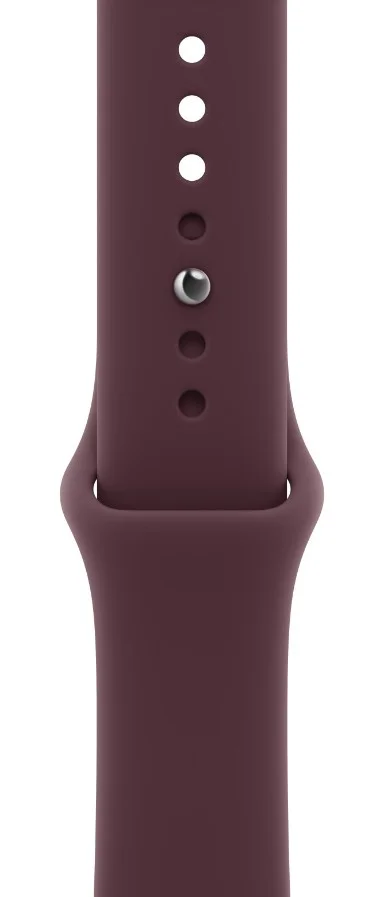 Watch Acc/46/Burgundy Sport Band - S/M