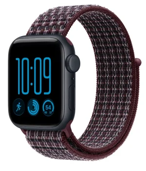 Watch Acc/40/Burgundy Plaid Sport Loop - obrázek 2
