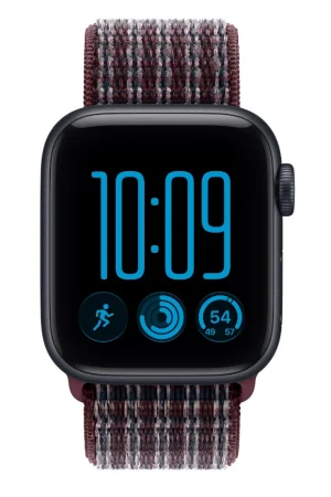 Watch Acc/40/Burgundy Plaid Sport Loop - obrázek 3