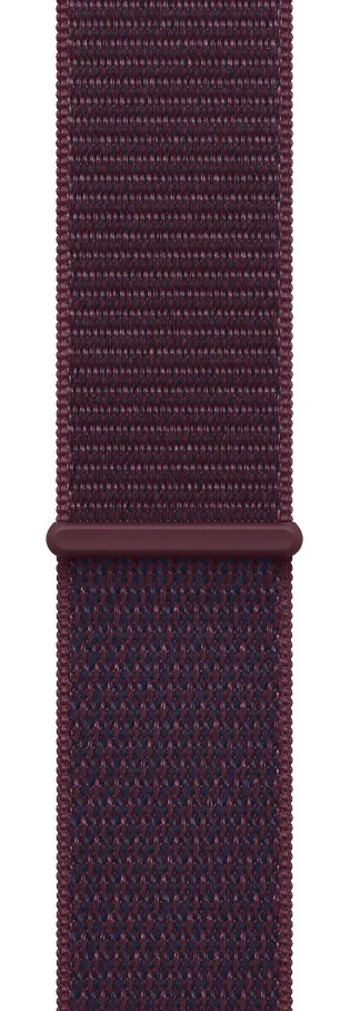 Watch Acc/46/Burgundy Sport Loop
