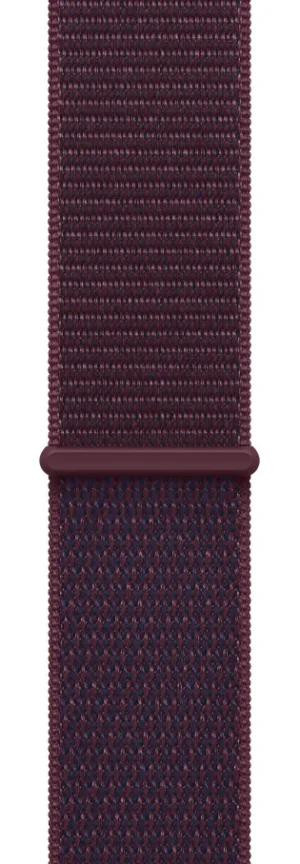 Watch Acc/46/Burgundy Sport Loop
