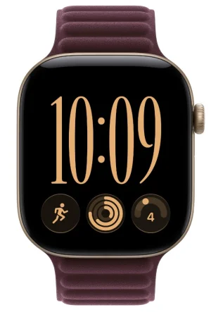 Watch Acc/46/Burgundy Magnetic Link - S/M - obrázek 2
