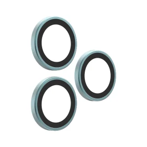 Glass Elite Anti-Reflective Camera Rings for Apple iPhone 18 Pro Max / 18 Pro - Blue - obrázek 2