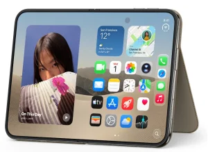 iPhone Duo Folio with Kickstand - Taupe - obrázek 5