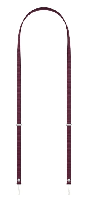Crossbody Strap - Burgundy