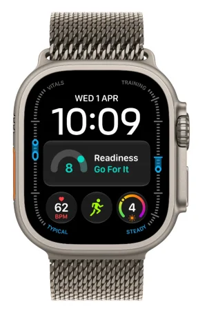 Watch Acc/49/Natural Titan.Milanese Loop - L - obrázek 3
