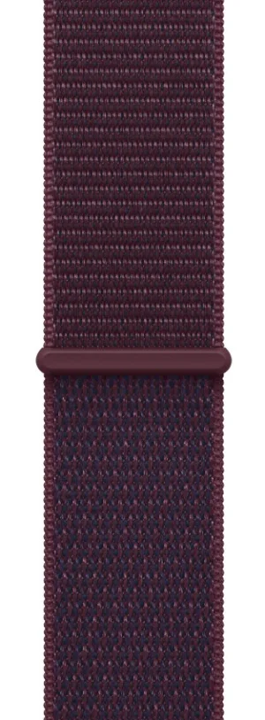 Watch Acc/40/Burgundy Sport Loop