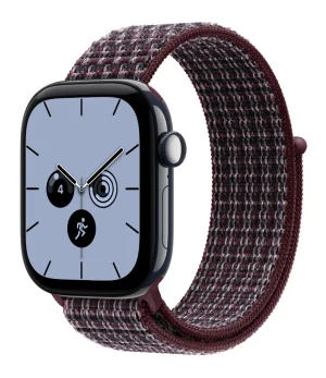 Watch Acc/42/Burgundy Plaid Sport Loop - obrázek 2
