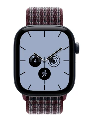 Watch Acc/42/Burgundy Plaid Sport Loop - obrázek 3