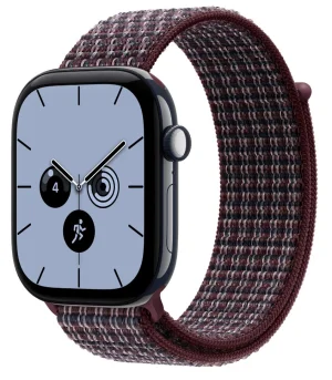 Watch Acc/46/Burgundy Plaid Sport Loop - obrázek 3