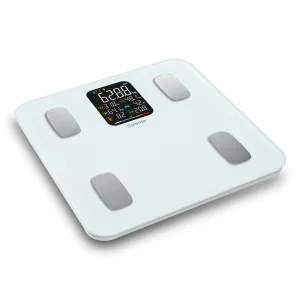 Salente MaxFit, chytrá osobní diagnostická fitness váha, Bluetooth, bílá - obrázek 9