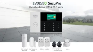 EVOLVEO SecuPro2, chytrý bezdrátový GSM&Wi-Fi zabezpečovací systém - obrázek 4
