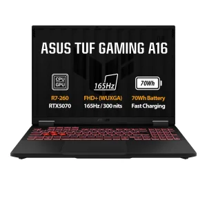 ASUS TUF Gaming A16 16" RTX5070 Ryzen7/16GB/512GB