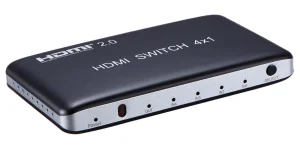 PremiumCord HDMI switch 4:1, plastový,dálkové ovl. - obrázek 2