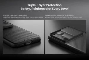 Nillkin CamShield PRO Zadní Kryt pro Samsung Galaxy S26 FE Black - obrázek 2