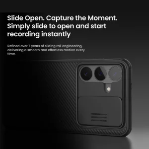 Nillkin CamShield PRO Zadní Kryt pro Samsung Galaxy S26 FE Black - obrázek 4