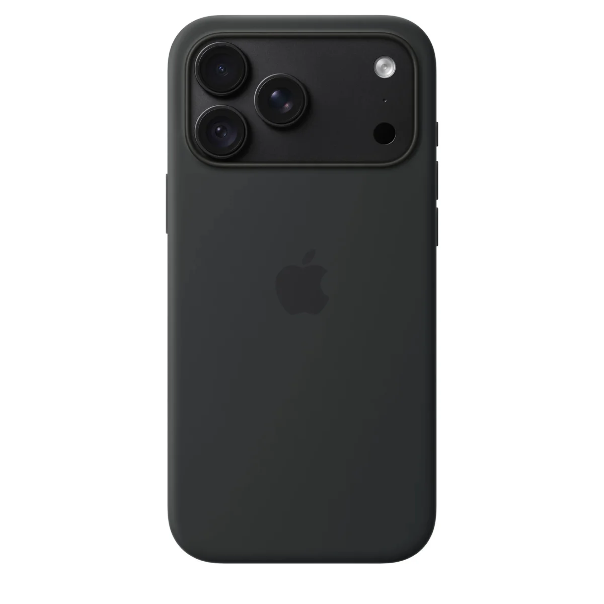 iPhone 18 Pro Max Silicone Case w MS - Black / SK