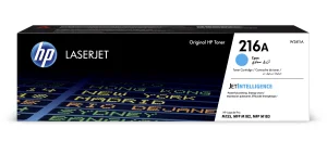 Toner HP W2411A azurový 850 stran 216A