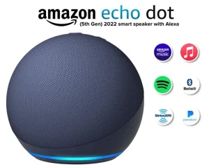Hlasový asistent Amazon Echo Dot 5 blue - obrázek 2