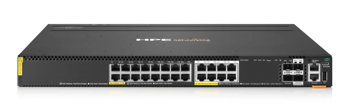 HPE CX6300M 16G 8SR10 Switch