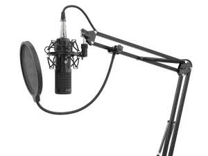 Streamovací mikrofon Genesis Radium 300,XLR, kardioidní polarizace, ohybné rameno, pop-filter - obrázek 5